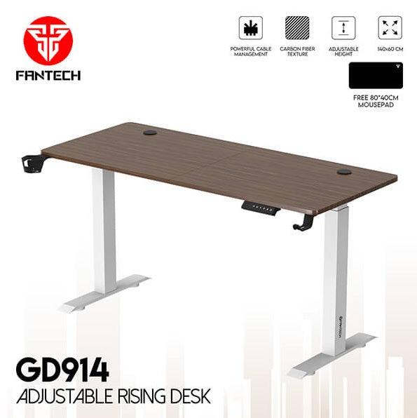 FANTECH GD-914 ADJUSTABLE GAMING TABLE – White FANTECH GD-914 ADJUSTABLE GAMING TABLE – White